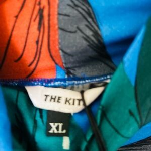 Women's Blue and Green Top